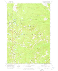 Anthony Lakes 1972 topographic map thumbnail