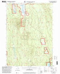 Applegate Butte 1998 topographic map thumbnail