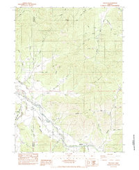Applegate 1983 topographic map thumbnail