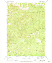 Arbuckle Mtn topographic map thumbnail