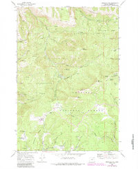 Arbuckle Mtn 1969 topographic map thumbnail