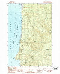 Arch Cape 1985 topographic map thumbnail