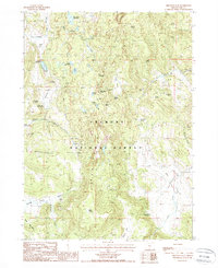 Arkansas Flat 1988 topographic map thumbnail