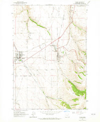 Athena 1964 topographic map thumbnail