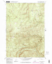 Anthony Butte 1965 topographic map thumbnail