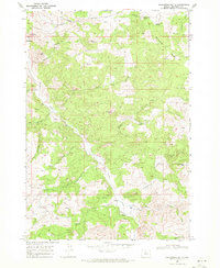 Axehandle Butte 1968 topographic map thumbnail