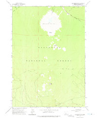 Bachelor Butte topographic map thumbnail