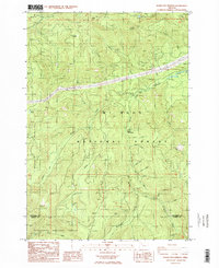 Bagby Hot Springs 1985 topographic map thumbnail