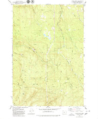 Baker Point 1979 topographic map thumbnail