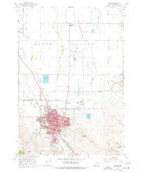 Baker 1967 topographic map thumbnail