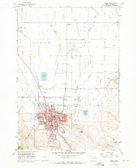 Baker 1967 topographic map thumbnail