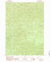 Baldy Mtn topographic map thumbnail