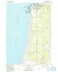 Bandon 1970 topographic map thumbnail