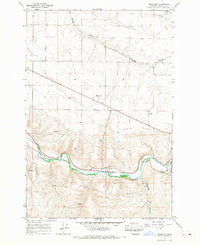 Barnhart 1966 topographic map thumbnail
