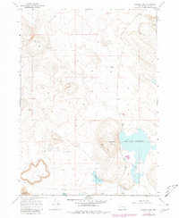 Barton Lake 1967 topographic map thumbnail