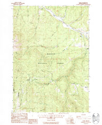 Bates 1988 topographic map thumbnail