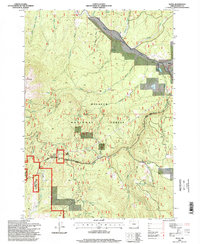 Bates 1996 topographic map thumbnail