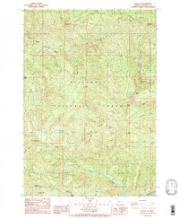 Battle Ax 1985 topographic map thumbnail