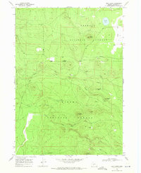 Bear Butte 1968 topographic map thumbnail