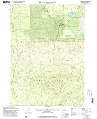 Bear Butte 1999 topographic map thumbnail
