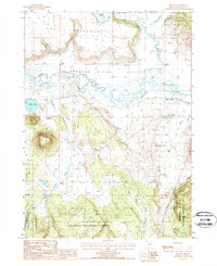 Beatty 1988 topographic map thumbnail