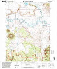 Beatty 1998 topographic map thumbnail