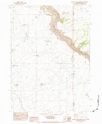 Beaver Charlie Breaks 1982 topographic map thumbnail