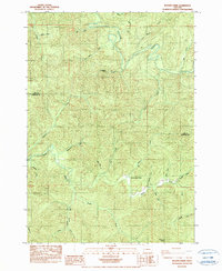 Beaver Creek 1984 topographic map thumbnail