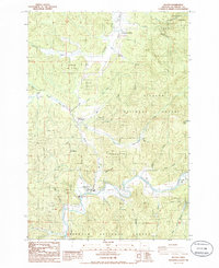 Beaver 1985 topographic map thumbnail
