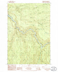 Bedford Point 1986 topographic map thumbnail