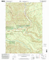 Belknap Springs 1997 topographic map thumbnail