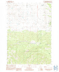 Belshaw Meadows 1990 topographic map thumbnail