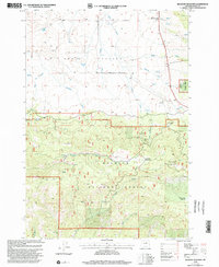 Belshaw Meadows 1999 topographic map thumbnail