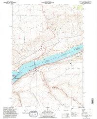 Biggs Junction 1994 topographic map thumbnail