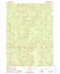 Biscuit Hill 1989 topographic map thumbnail