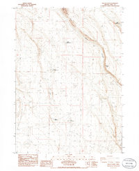Biscuit Point 1985 topographic map thumbnail