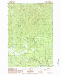 Blaine 1984 topographic map thumbnail