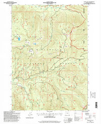 Blair Lake 1997 topographic map thumbnail