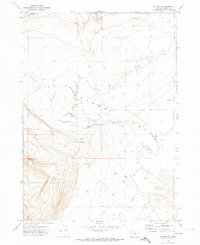Blitzen NW 1971 topographic map thumbnail