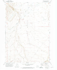 Blitzen SW 1971 topographic map thumbnail