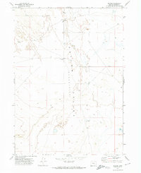 Blitzen 1971 topographic map thumbnail