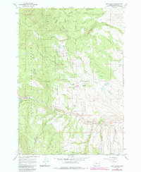Blue Canyon 1967 topographic map thumbnail