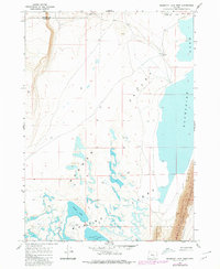 Bluejoint Lake West 1967 topographic map thumbnail