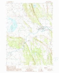 Bonanza 1988 topographic map preview