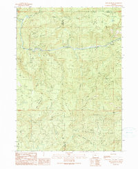 Bone Mountain 1990 topographic map thumbnail