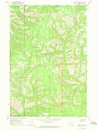 Bone Spring 1967 topographic map thumbnail