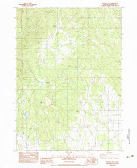 Boswell Mtn topographic map thumbnail