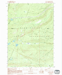 Boulder Butte 1988 topographic map thumbnail