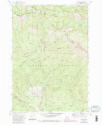 Bourne 1972 topographic map thumbnail
