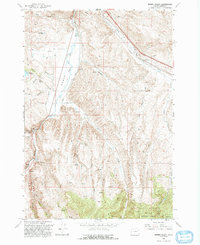 Bowen Valley 1993 topographic map thumbnail
